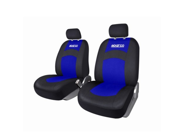 Калъфи за седалки Sparco черно/синьо - SPS402BL