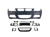 Предна броня за BMW E90 / E91 от 2008-2012 - M-Tech дизайн с отвори за пръскалки, без парктроник грундирана