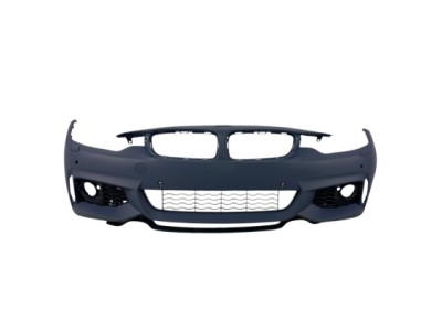 Предна броня за BMW F32 / F36 2013-2020 - M-Tech дизайн с отвори за халогени и парктроник