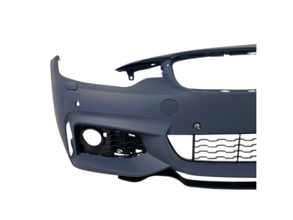 Предна броня за BMW F32 / F36 2013-2020 - M-Tech дизайн с отвори за халогени и парктроник