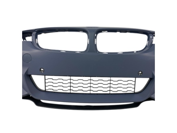 Предна броня за BMW F32 / F36 2013-2020 - M-Tech дизайн с отвори за халогени и парктроник