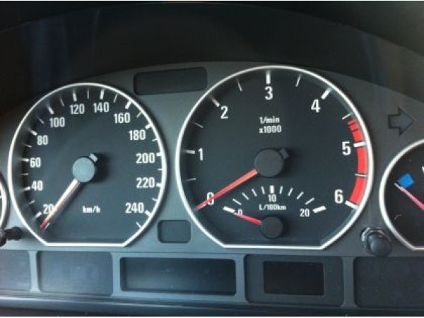 Рингове за табло за BMW E36 / Z3 (1991-1999) - хром
