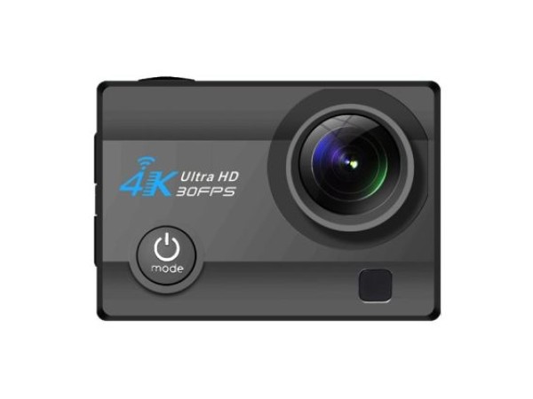 Спортна Екшън Камера с Wi-Fi, 60fps 4K Ultra HD за Мотор, АТВ, Ски, Колело и Екстремни Спортове
