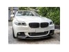 Добавка за предна м-броня за BMW F10 2010-2016 M-Tech - черен гланц