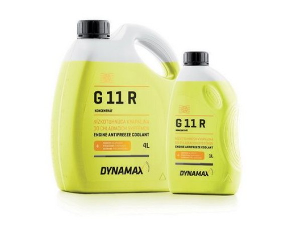 Антифриз жълт Cool G11 R - Dynamax 4 литра