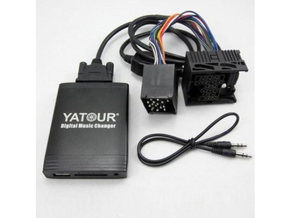 USB / MP3 audio inteface с Bluetooth* BMW E36,E38,E39,E46,X3,X5,Z3,Z8,MINI R5x - за 17 пинов порт