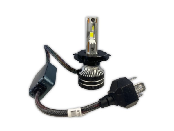 Лед крушки - Bi Led система H4 Streetech модел STN2 за фарове - 150 000 Лукса, 45W - Canbus 6000K - 1500% повече светлина