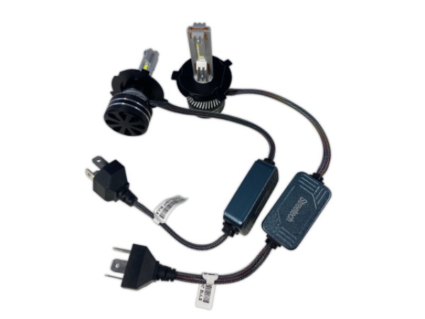 Лед крушки - Bi Led система H4 Streetech модел STN2 за фарове - 150 000 Лукса, 45W - Canbus 6000K - 1500% повече светлина