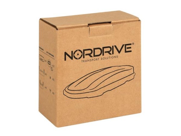 Комплект U-образни планки за автобокс Nordrive за захващане към греди
