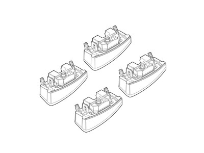 Монтажен кит за Fiat Panda III - fixpoint 02/2012>10/2020 за греди Nordrive