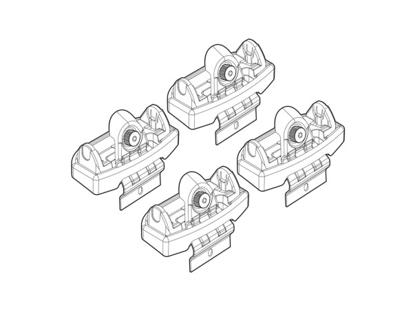 Монтажен кит за Nissan Qashqai I (J10) 03/2007>01/2014 за греди Nordrive