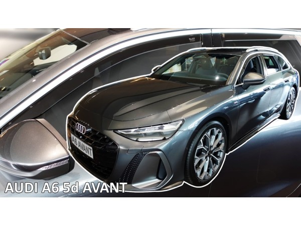 Ветробрани за Audi A6 C9 комби от 2025г за предни и задни врати - Heko