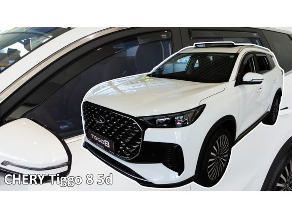Ветробрани за Chery Tiggo 8, 5 врати от 2025г за предни и задни врати - Heko