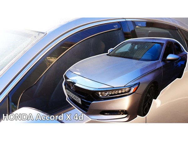 Ветробрани за Honda Accord X, седан 2017-2023 за предни и задни врати - Heko Ветробрани за Honda Accord X, седан 2017-2023 за предни и задни врати - Heko