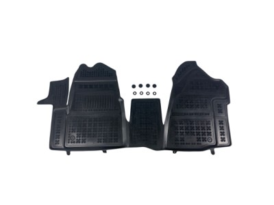 Гумени стелки леген за Renault Master от 2024г, front with an extra material on the driver side, version 3 passenger - Rezaw-Plast