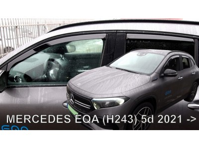 Ветробрани за Mercedes EQA (H243) с 5 врати от 2021г за предни и задни врати - Heko
