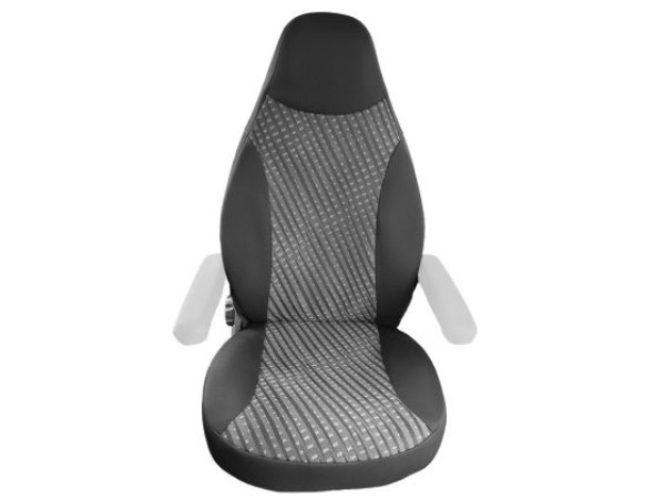 Тапицерия за Camper за 1 седалка - Черно-сив цвят - Petex