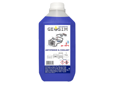Антифриз син G11 готов за употреба 1л - Geosim до -35C