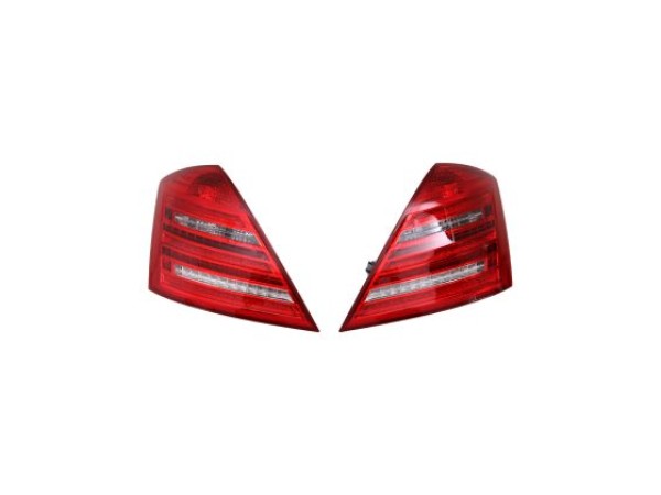 Диодни стопове за Mercedes W221 S-Class 2005-2011 - фейслифт дизайн W222 с бягащ мигач Диодни стопове за Mercedes W221 S-Class 2005-2011 - фейслифт дизайн W222 с бягащ мигач