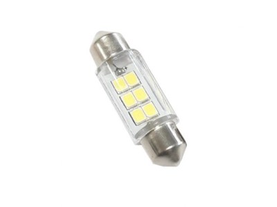 Лед крушки за плафон с 6 SMD диода 36мм