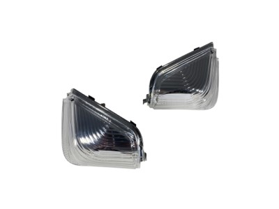 Диодни бягащи мигачи за огледала за Mercedes Sprinter / VW Crafter 2006-2021 - хром