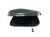 Автобокс Junior Altro 140x90x38cm с 70 mm крепежи, с едностранно отваряне, 370 литра - Сив антрацид гланц