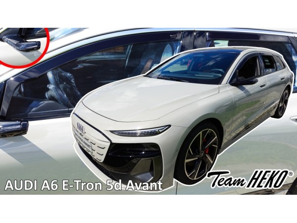 Ветробрани за Audi A6 E-TRON комби от 2024г (Версия с камери) за предни и задни врати - Heko