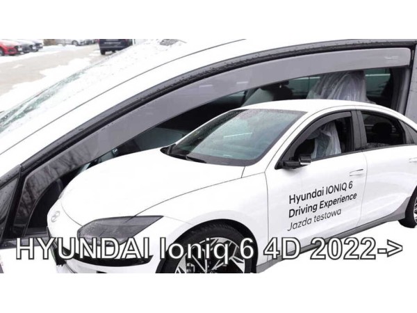 Ветробрани за Hyundai IONIQ 6, 4 врати от 2022г за предни врати - Heko