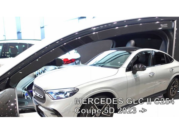 Ветробрани за Mercedes GLC II Coupe C254 от 2023г за предни врати - Heko