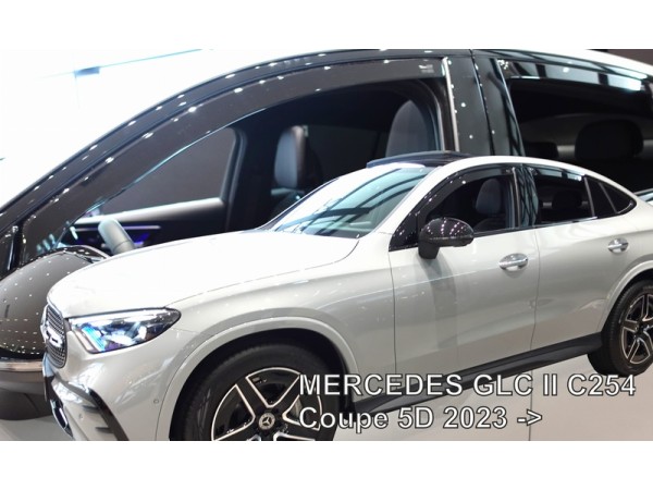 Ветробрани за Mercedes GLC II Coupe C254, 5 врати от 2023г за предни и задни врати - Heko