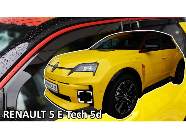 Ветробрани за Renault 5 E-TECH Electric, 5 врати от 2024г за предни и задни врати - Heko Ветробрани за Renault 5 E-TECH Electric, 5 врати от 2024г за предни и задни врати - Heko