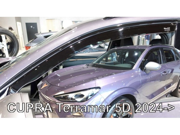 Ветробрани за Cupra Terramar с 5 врати от 2024г за предни врати - Heko