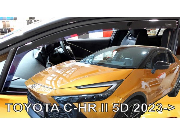Ветробрани за Toyota C-HR II с 5 врати от 2023г за предни врати - Heko
