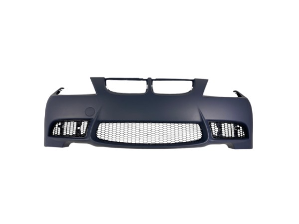 Предна броня за BMW E90 / E91 2005-2008 - M3 дизайн без отвори за халогени, без отвори за пръскалки, с и без парктроник грундирана
