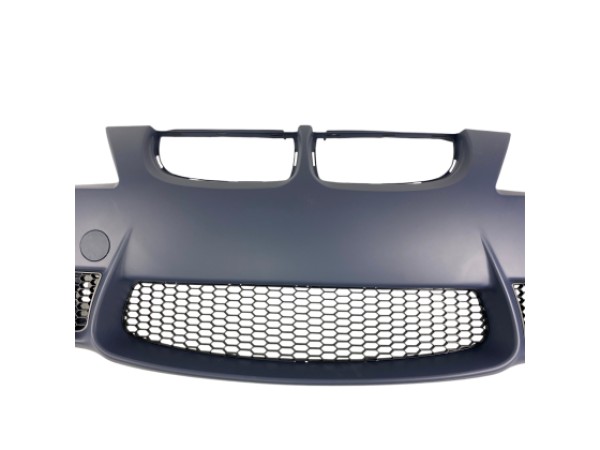 Предна броня за BMW E90 / E91 2005-2008 - M3 дизайн без отвори за халогени, без отвори за пръскалки, с и без парктроник грундирана