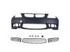 Предна броня за BMW E90 / E91 2005-2008 - M3 дизайн без отвори за халогени, без отвори за пръскалки, с и без парктроник грундирана