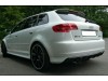 Спойлер антикрило за Audi A3 8P 2003-2012, S3 Design с 5 врати - черен гланц