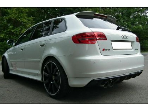 Спойлер антикрило за Audi A3 8P 2003-2012, S3 Design с 5 врати - черен гланц
