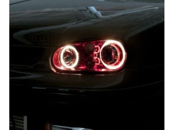 Ангелски Очи CCFL за VW GOLF 4 - Червен цвят
