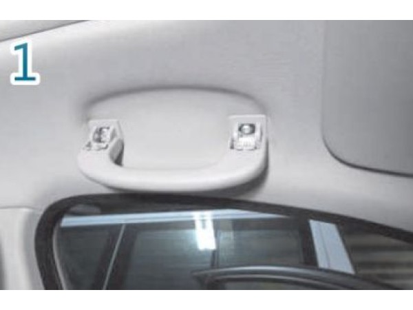 Конзола за слънчеви очила за BMW E60 / E90 / E91 / E92 / X1 E84 2009+ - черна