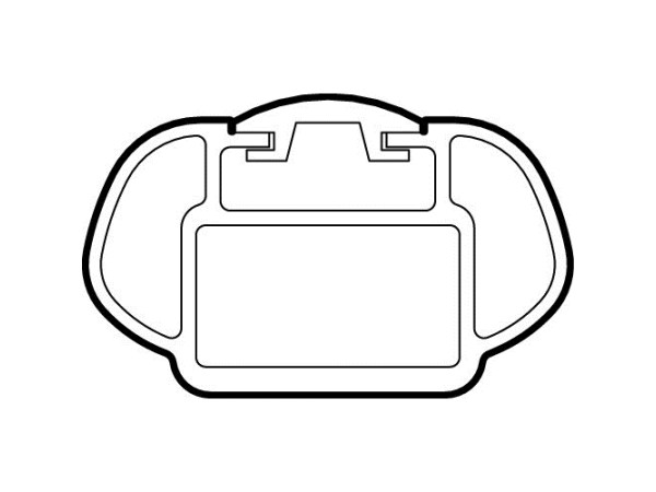 Комплект алуминиеви греди Nordrive Alumia L 127см