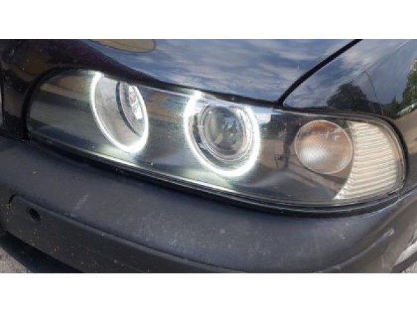 Ангелски Очи диодни за BMW E39 OEM (2000-2003) с фабрични ангелски очи - с 66 диода