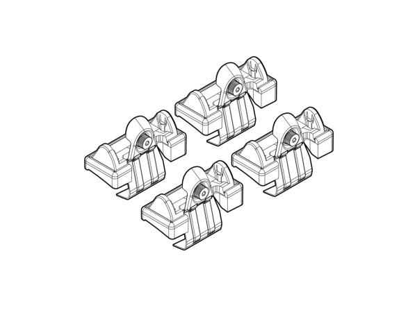 Монтажен кит за Skoda Octavia II 5D 09/2004>02/2013 за греди Nordrive