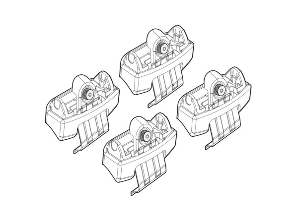 Монтажен кит за Toyota RAV4 IV 03/2013>02/2019 за греди Nordrive