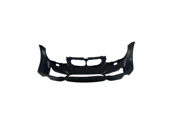 Предна броня за BMW E92 2005-2009 - M4 дизайн с добавка и отвори за халогени