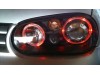 Кристални фарове за BMW E36 Angel Eyes (1991-2000) 4d sedan - черни