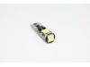 Лед крушки тип T10 с 3 SMD диода - Canbus 5000K