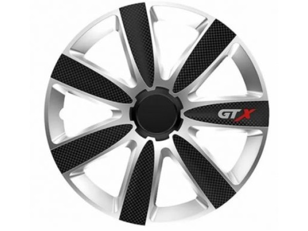 Тасове за джанти Versaco GTX CARBON Silver / Black - 15"