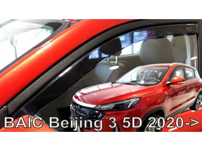 Ветробрани за Baic Beijing 3 с 5 врати от 2020г за предни врати - Heko