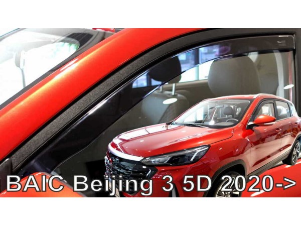 Ветробрани за Baic Beijing 3 с 5 врати от 2020г за предни врати - Heko